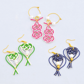 fun酒SAKEの取扱商品:水引きピアス・イアリング